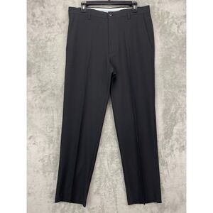 FootJoy Men's Pants Black Performance Golf 34x32 Chino Flat Front